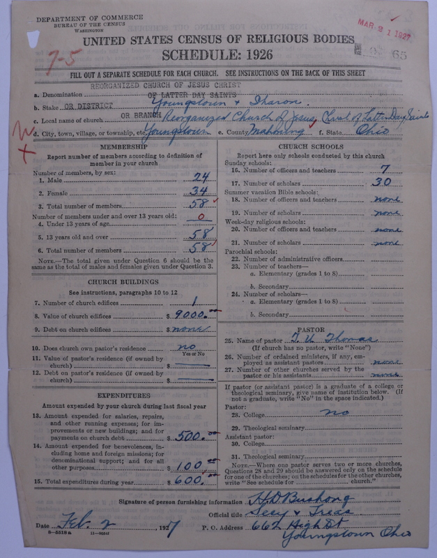 Scan of Reorganized Church of Jesus Christ of Latter Day Saints: 65