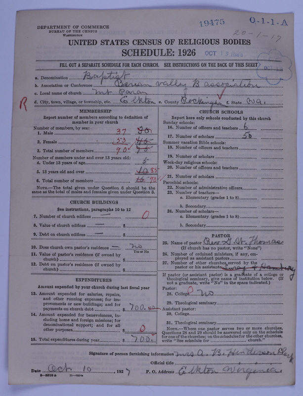 Scan of Negro Baptists: 19475
