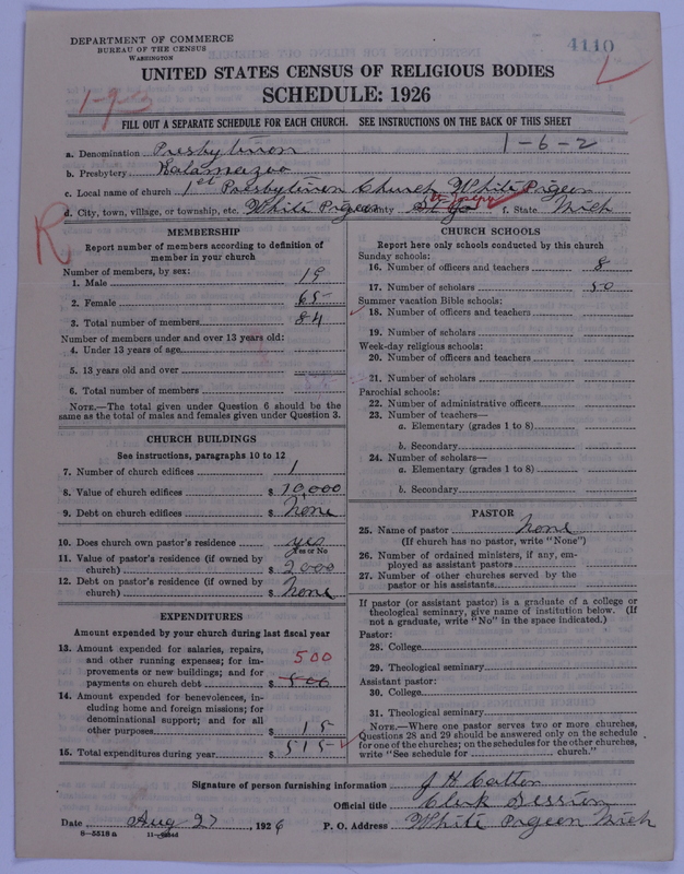 Scan of Presbyterian Church in the United States of America: 4110