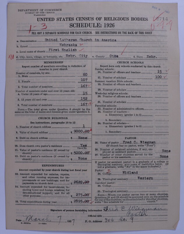 Scan of United Lutheran Church in America: 2714