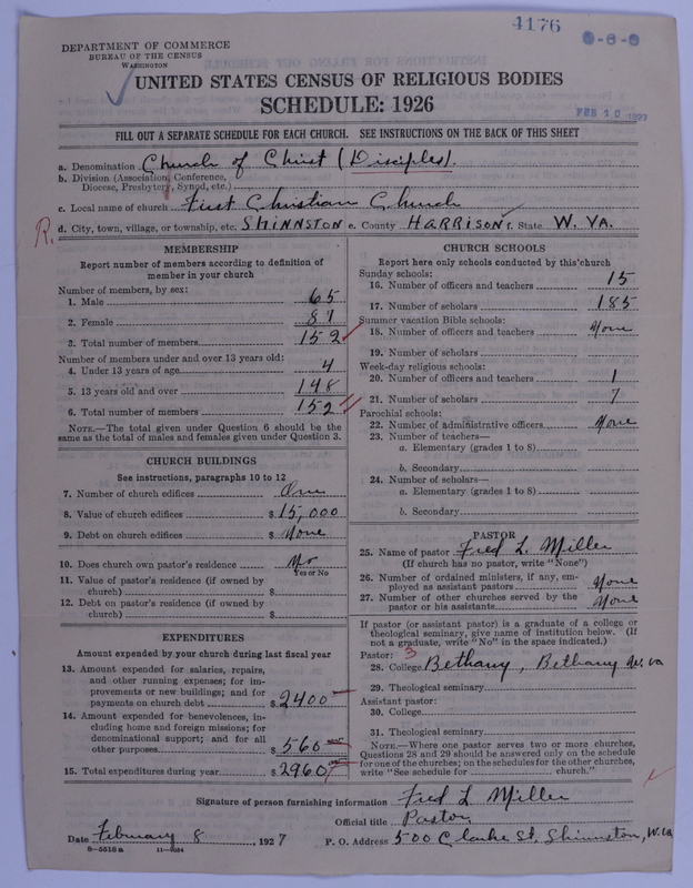 Scan of Disciples of Christ: 4176