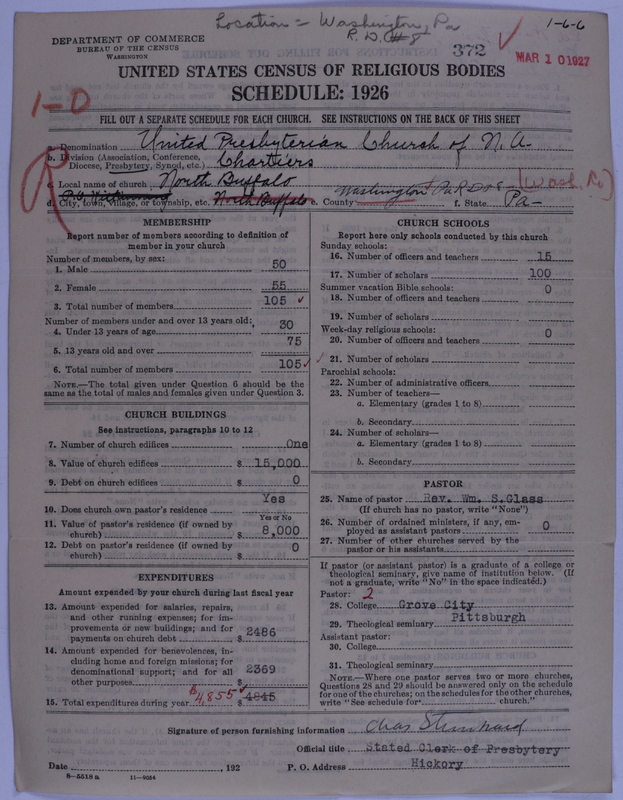 Scan of United Presbyterian Church of North America: 372