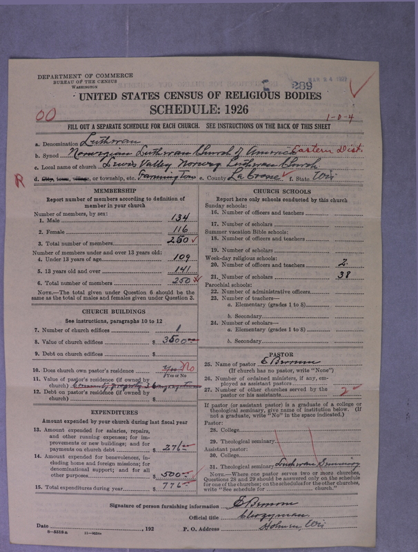 Scan of Norwegian Lutheran Church of America: 289
