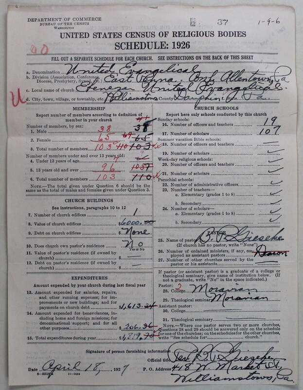Scan of Evangelical Congregational Church: 37