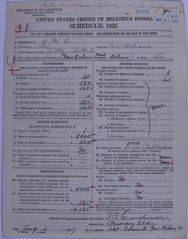 Scan of African Methodist Episcopal Church: 5766