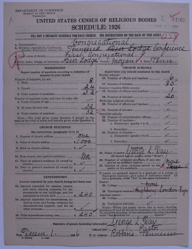 Scan of Congregational Churches: 4192