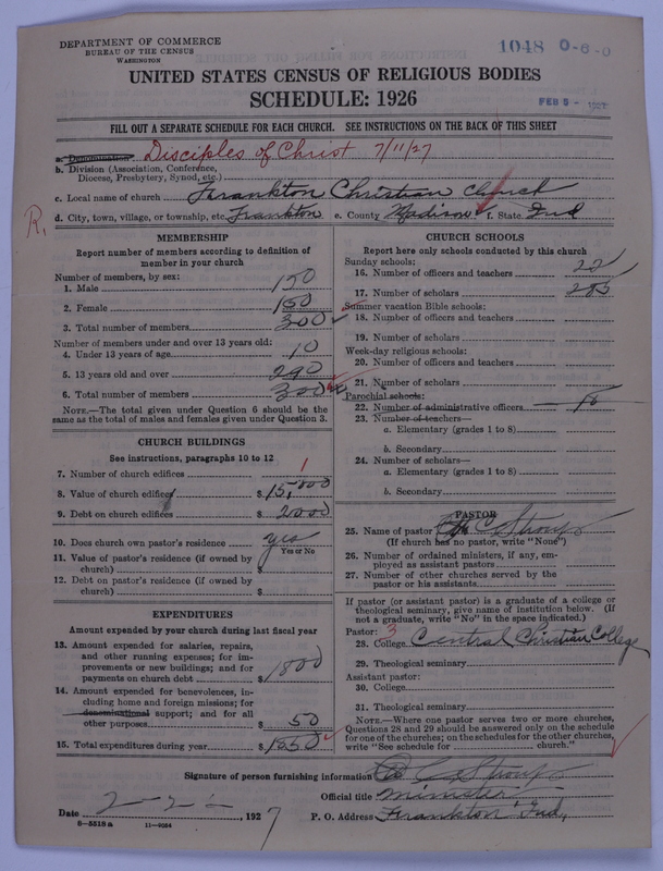 Scan of Disciples of Christ: 1048