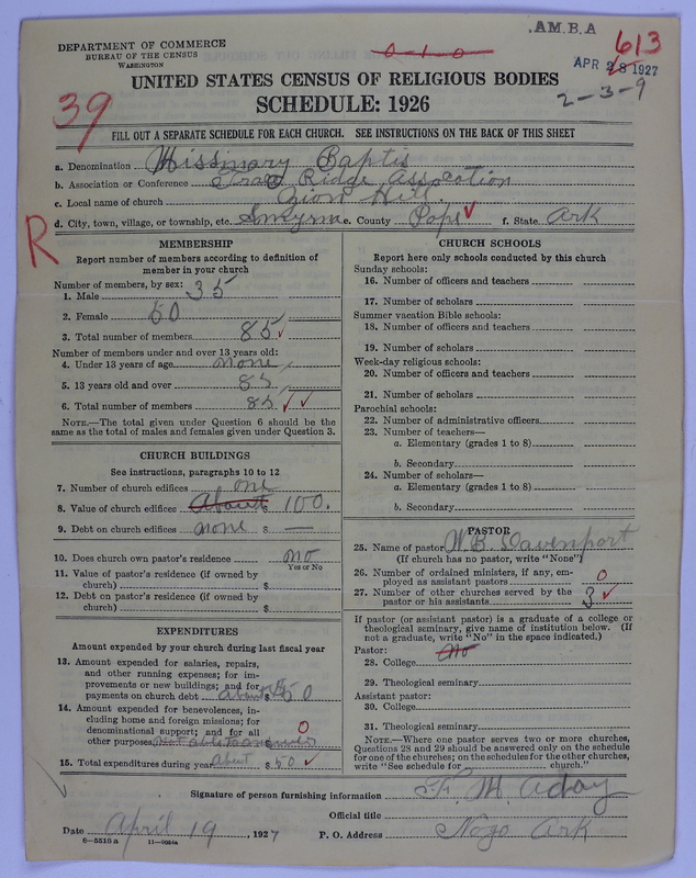 Scan of Landmark Baptist of America: 613