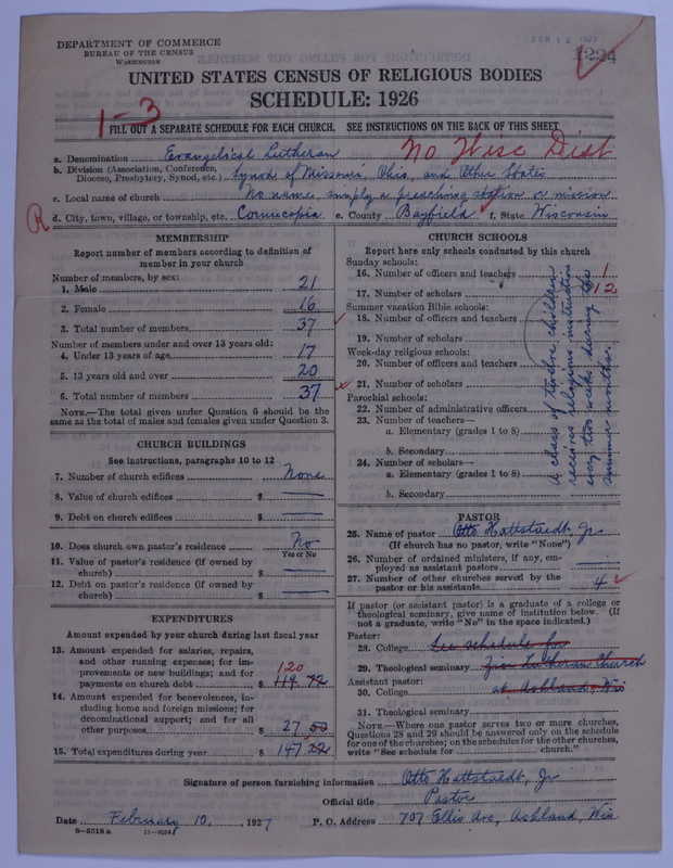 Scan of Evangelical Lutheran Synodical Conference of America: Evangelical Lutheran Synod of Missouri, Ohio, and Other States: 1224