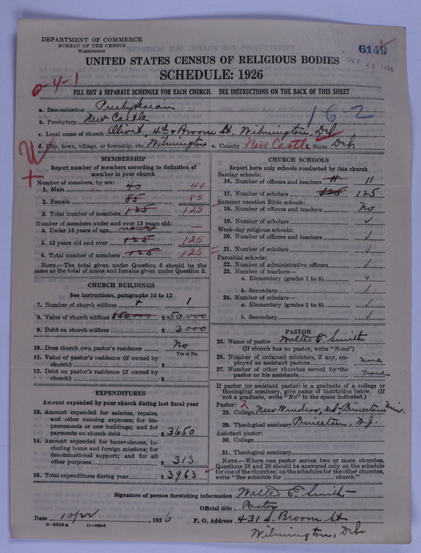 Scan of Presbyterian Church in the United States of America: 6149