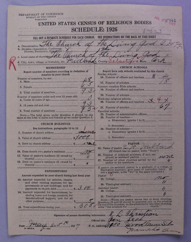 Scan of Church of the Living God, Christian Workers for Fellowship: 84