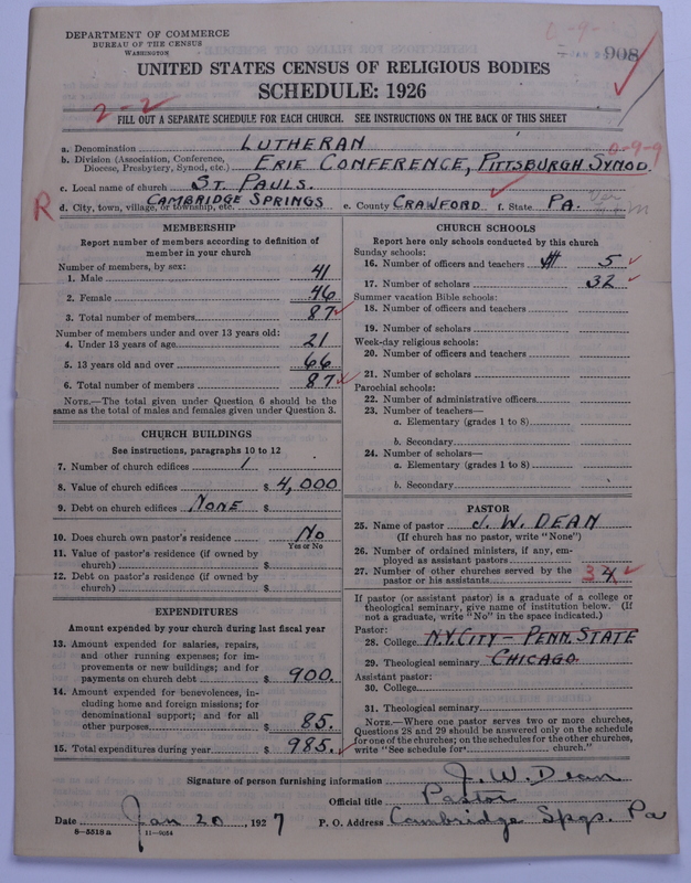 Scan of United Lutheran Church in America: 908