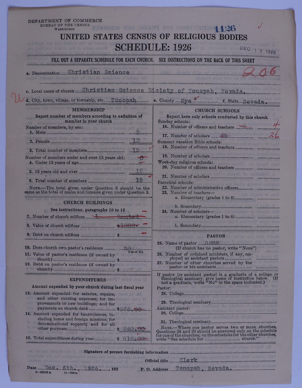 Scan of Church of Christ, Scientist: 1126