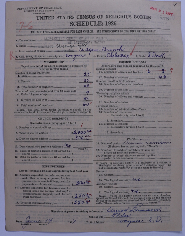 Scan of Reorganized Church of Jesus Christ of Latter Day Saints: 378