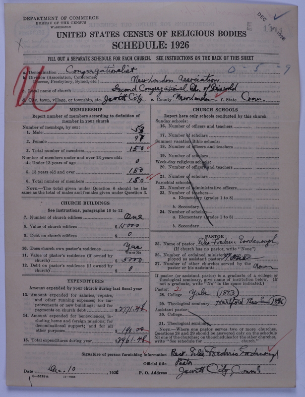 Scan of Congregational Churches: 1411