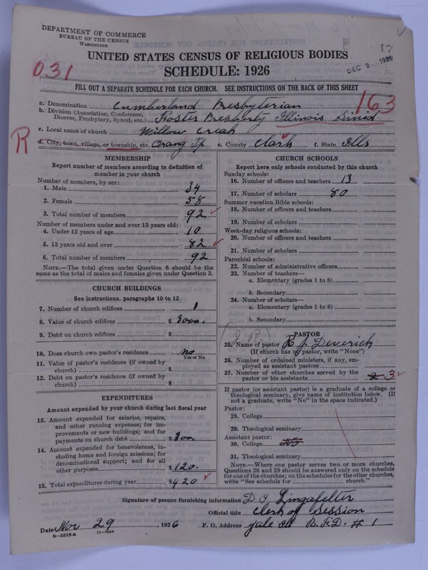 Scan of Cumberland Presbyterian Church: 17