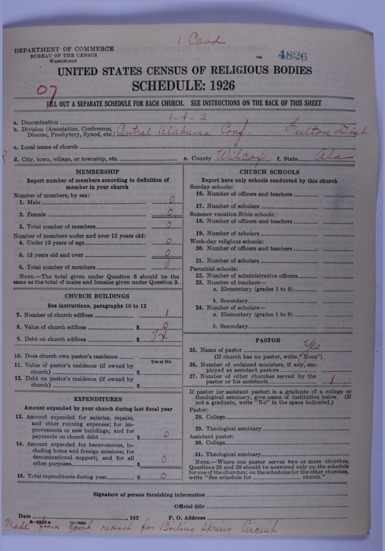Scan of African Methodist Episcopal Church: 4826