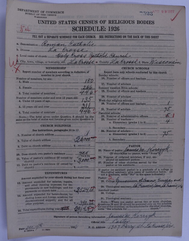 Scan of Roman Catholic Church: 7523
