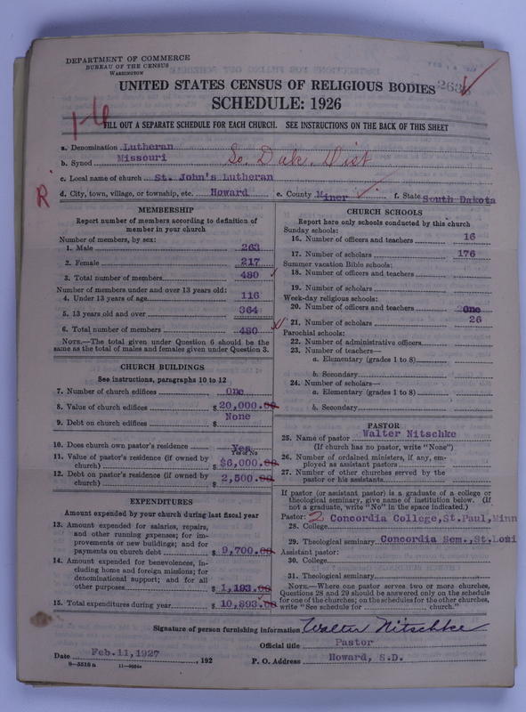 Scan of Evangelical Lutheran Synodical Conference of America: Evangelical Lutheran Synod of Missouri, Ohio, and Other States: 2636