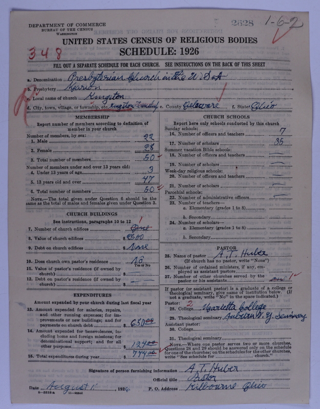 Scan of Presbyterian Church in the United States of America: 2628