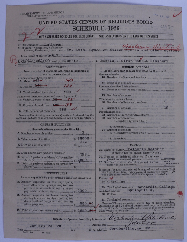 Scan of Evangelical Lutheran Synodical Conference of America: Evangelical Lutheran Synod of Missouri, Ohio, and Other States: 2197