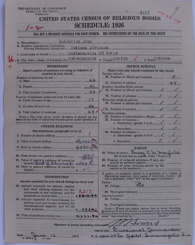 Scan of Salvation Army: 403