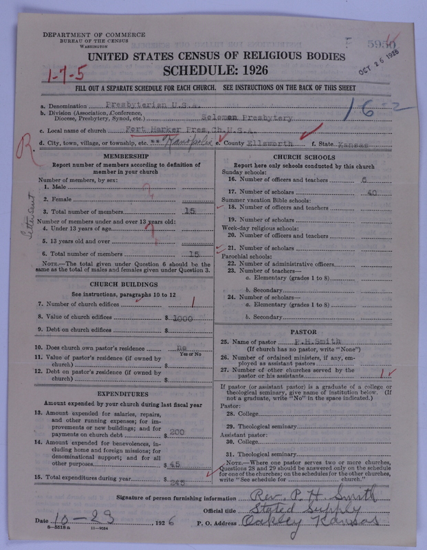 Scan of Presbyterian Church in the United States of America: 5950