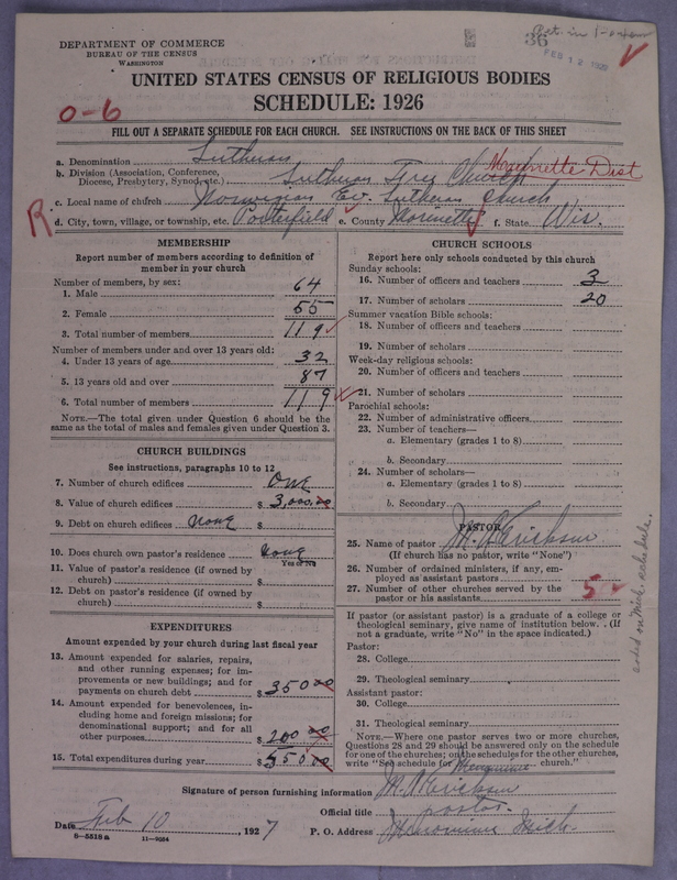 Scan of Lutheran Free Church: 36