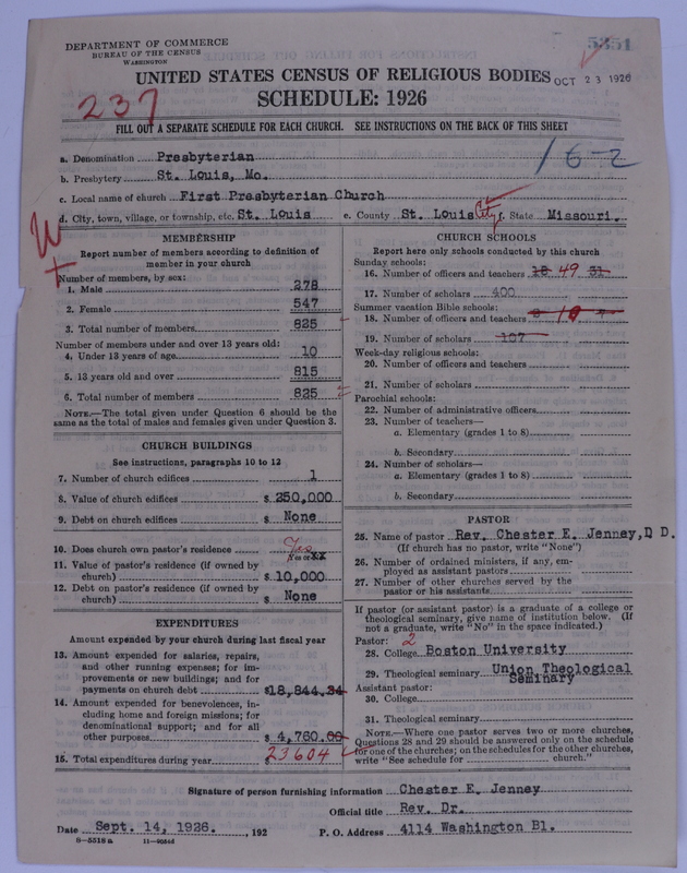 Scan of Presbyterian Church in the United States of America: 5351