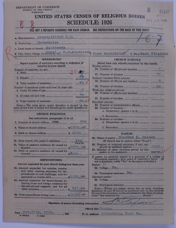 Scan of Presbyterian Church in the United States: 613