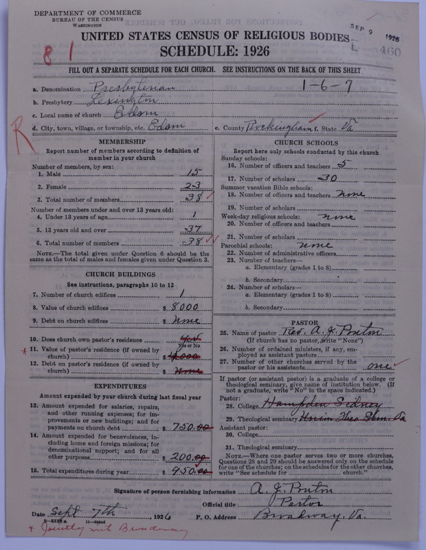 Scan of Presbyterian Church in the United States: 460