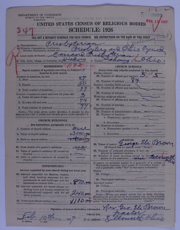 Scan of Presbyterian Church in the United States of America: 2891