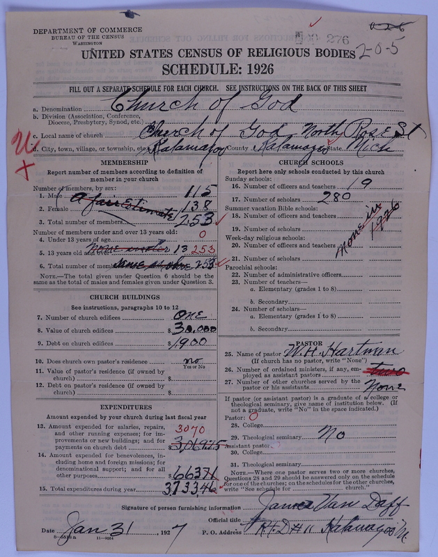 Scan of Church of God (Headquarters, Anderson, Ind.): 276