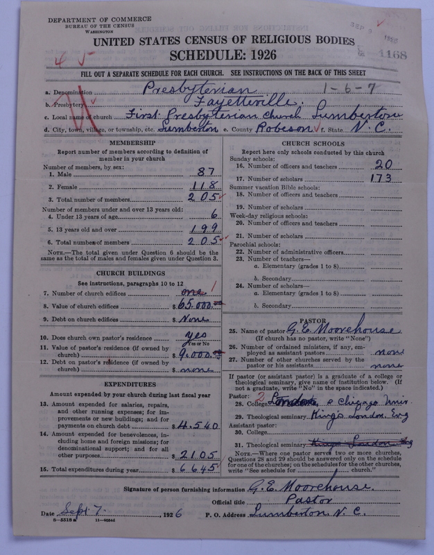 Scan of Presbyterian Church in the United States: 1168