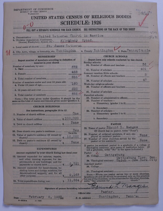 Scan of United Lutheran Church in America: 1050