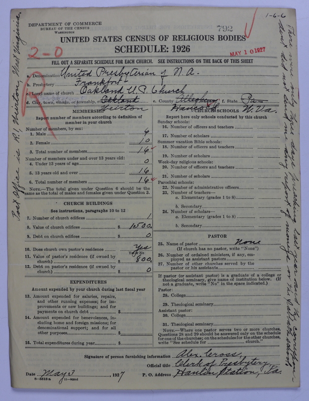 Scan of United Presbyterian Church of North America: 792