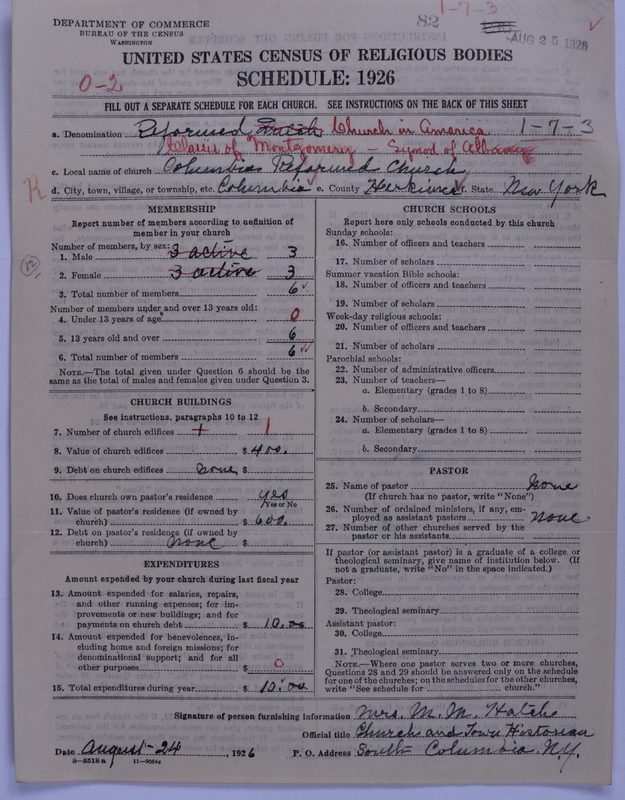 Scan of Reformed Church in America: 82