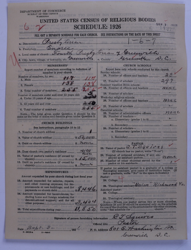 Scan of Presbyterian Church in the United States: 1427