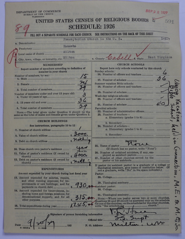 Scan of Presbyterian Church in the United States: 591