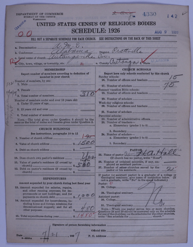 Scan of African Methodist Episcopal Church: 4330