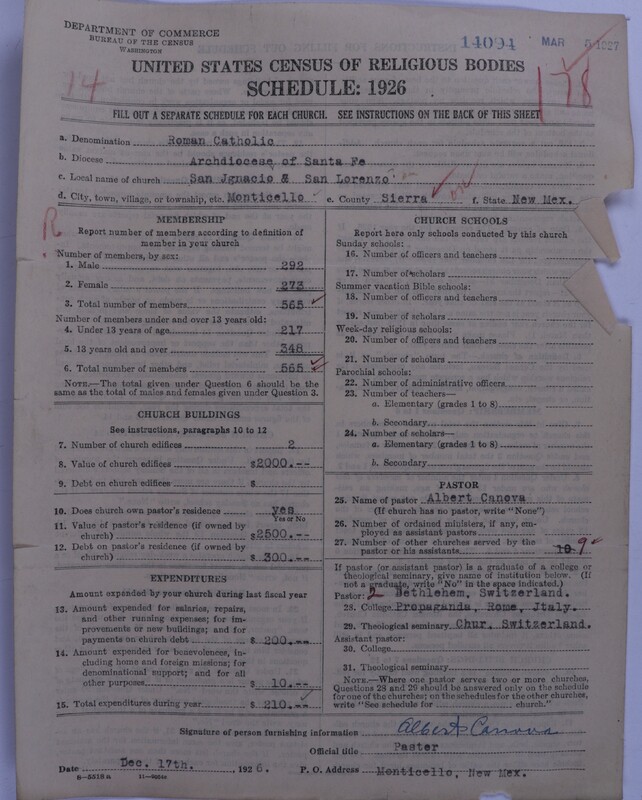 Scan of Roman Catholic Church: 14094