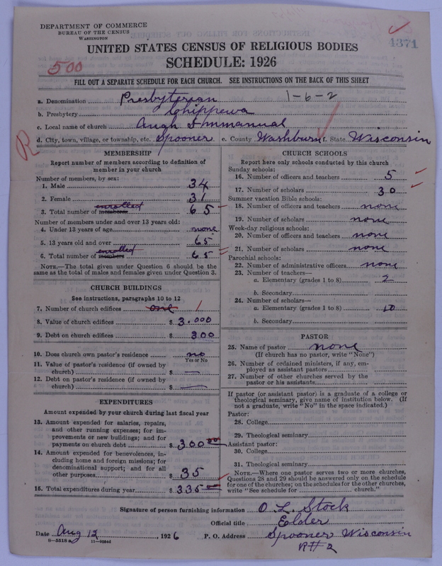 Scan of Presbyterian Church in the United States of America: 4371