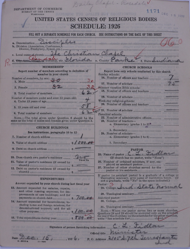 Scan of Disciples of Christ: 1171