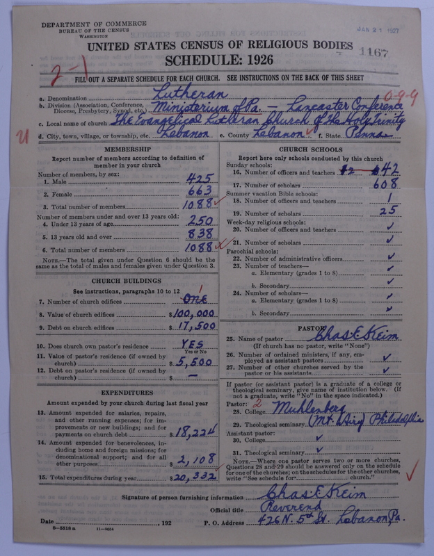 Scan of United Lutheran Church in America: 1167