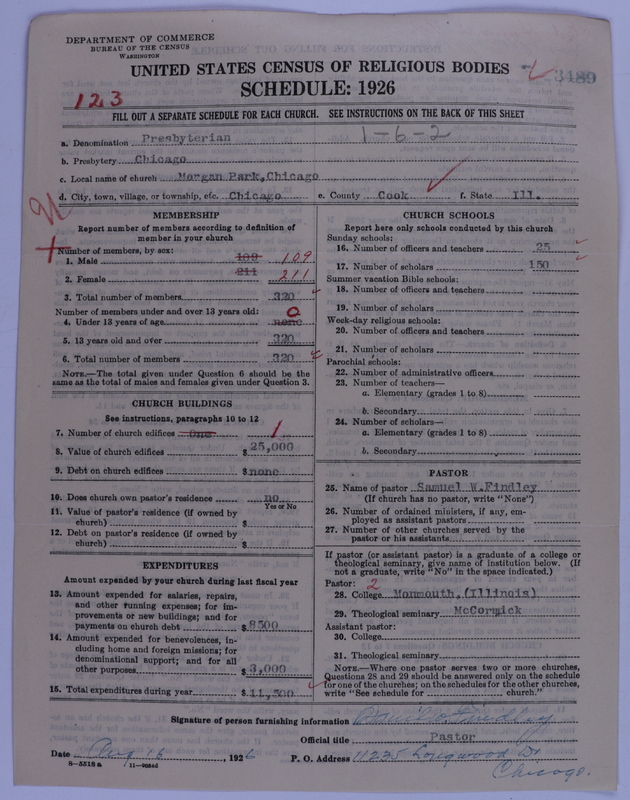 Scan of Presbyterian Church in the United States of America: 3489