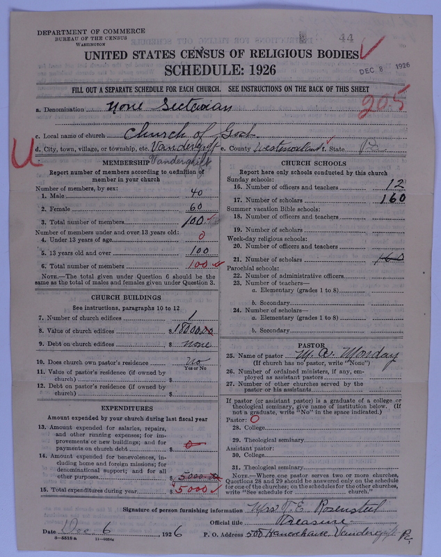 Scan of Church of God (Headquarters, Anderson, Ind.): 44