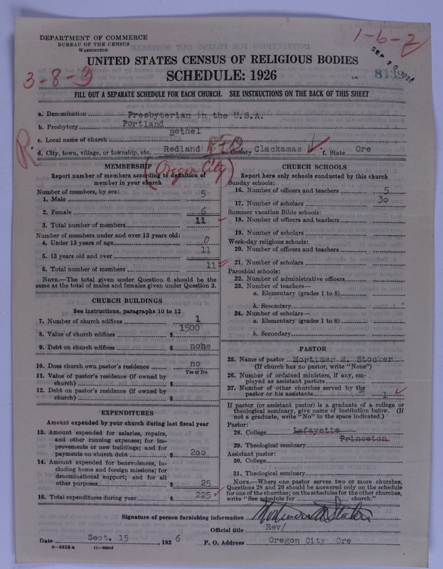 Scan of Presbyterian Church in the United States of America: 8439