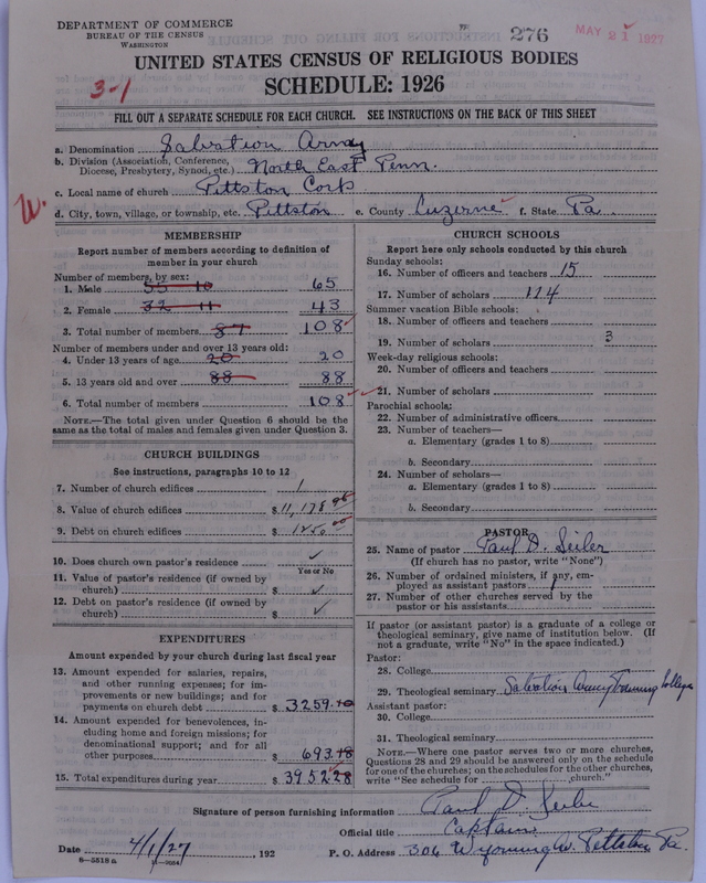 Scan of Salvation Army: 276