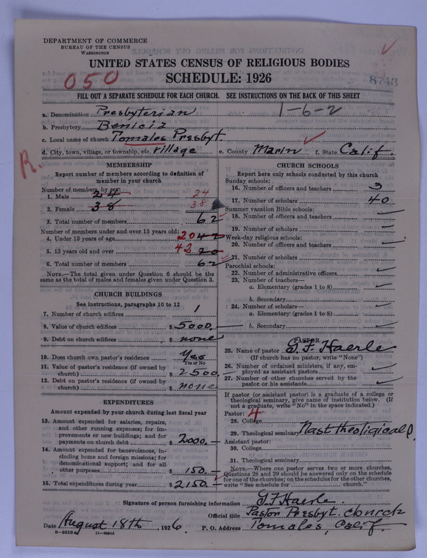 Scan of Presbyterian Church in the United States of America: 8743
