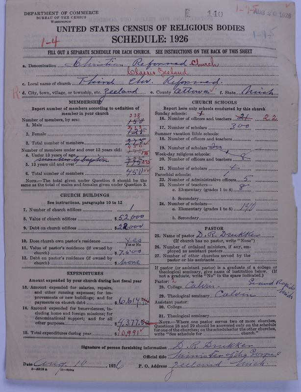 Scan of Christian Reformed Church: 140